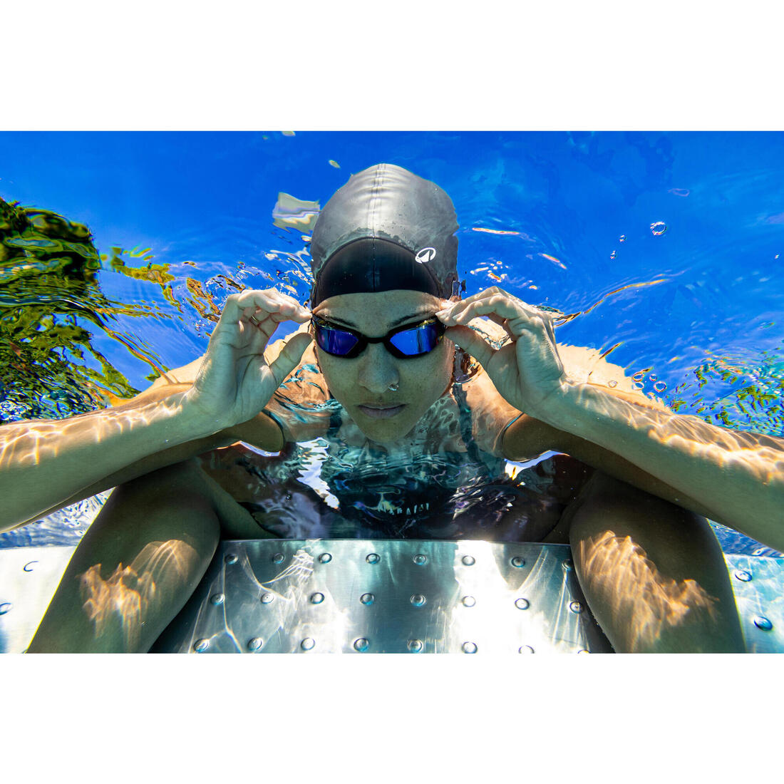 Lunettes de natation taille Unique - Bfast noir miroir Fire - Nouvel anti-buée