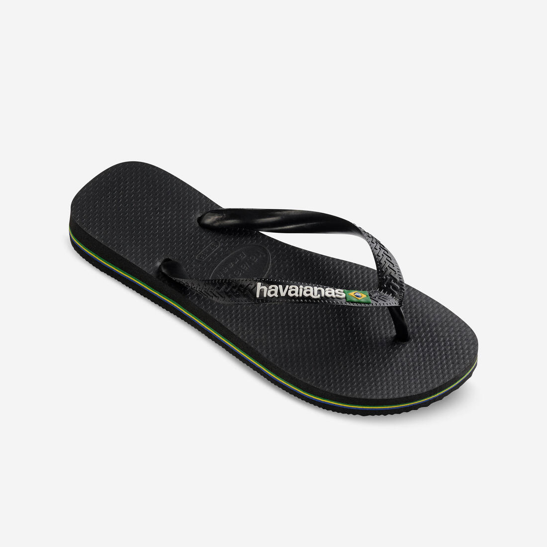 TONGS HOMME HAVAIANAS BRASIL Logo Noir – noir