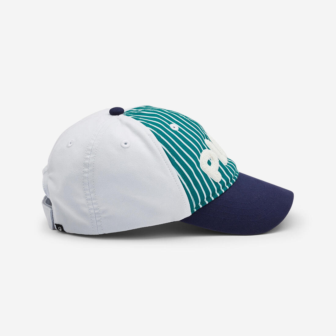 Casquette multisport ajustable bébé mixte, Rose blanc terracotta