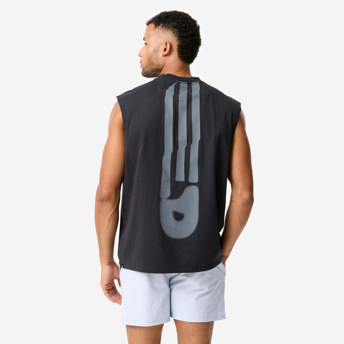 Débardeur de musculation oversize homme