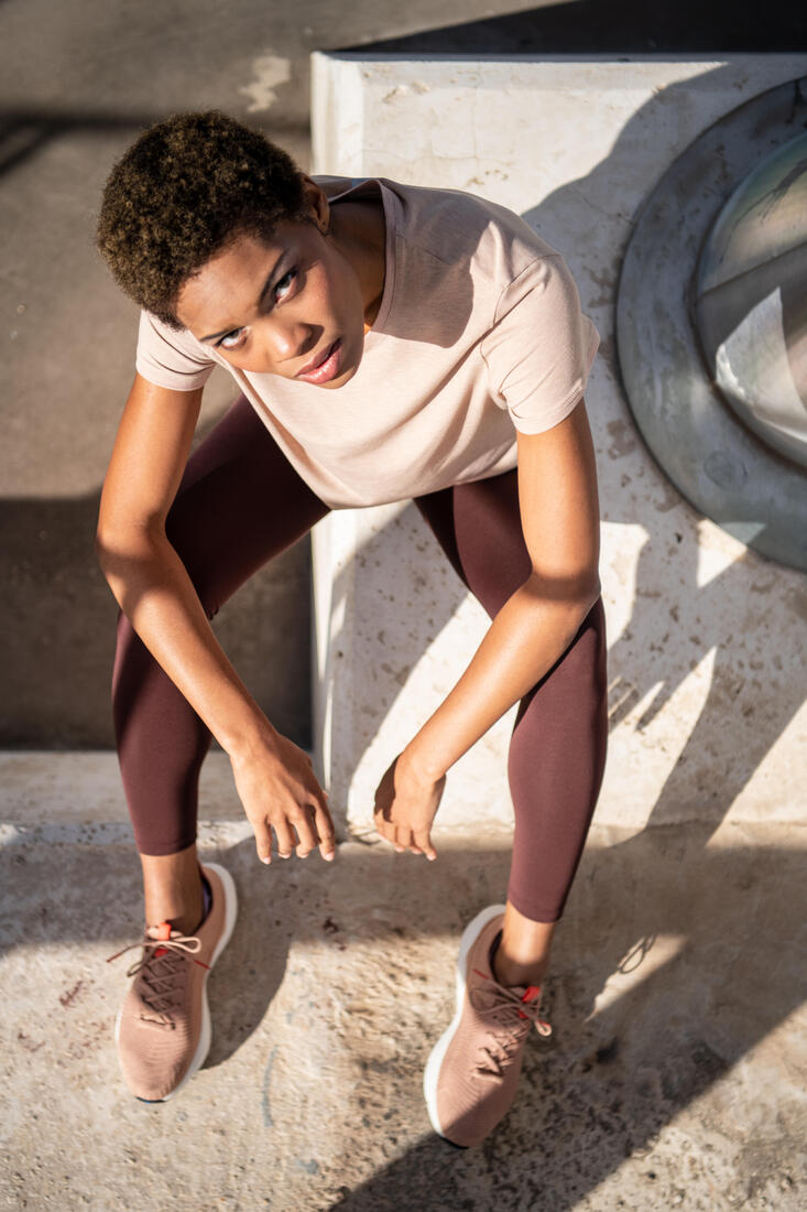 Legging running Femme - KIPRUN Run 500 gainant Support