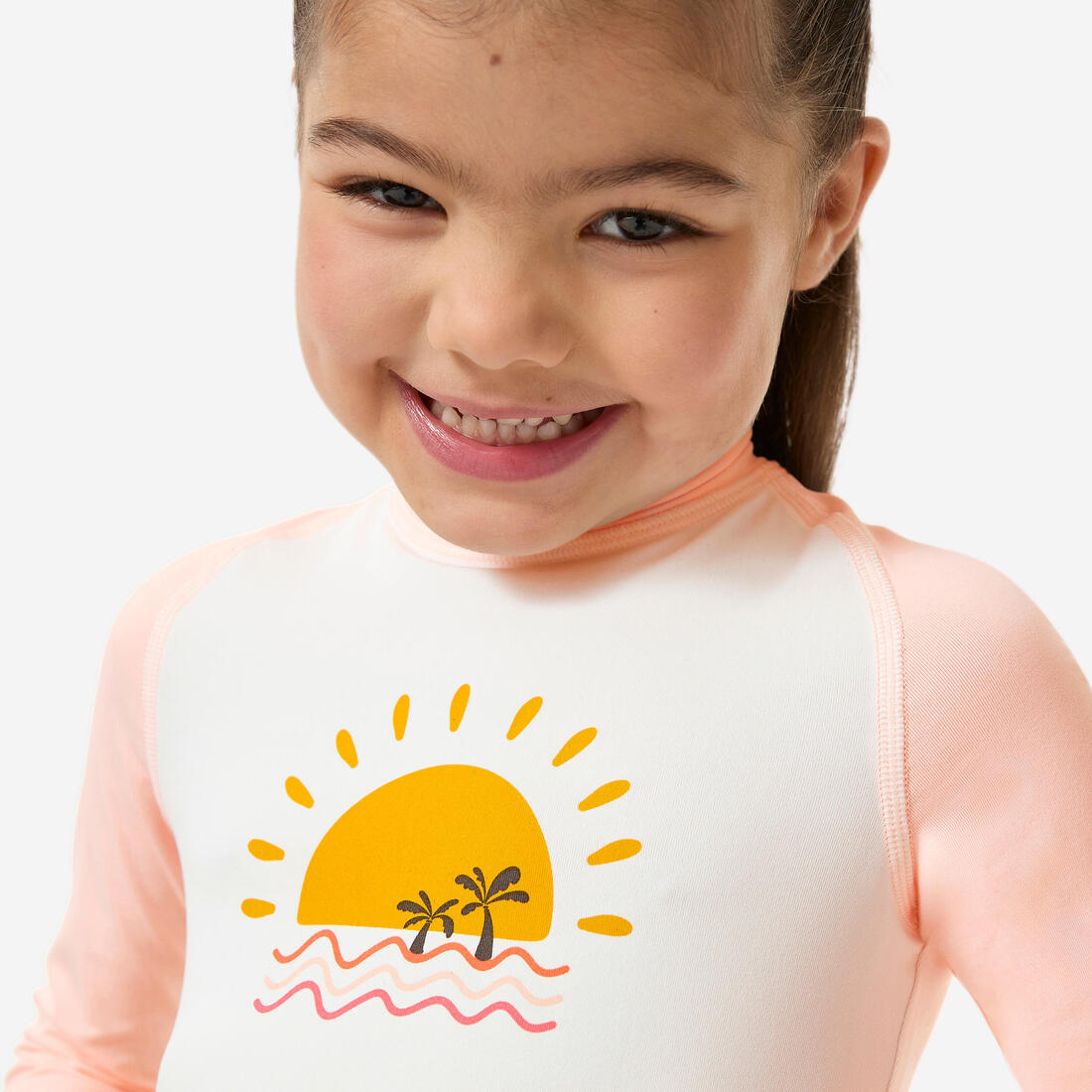 Combinaison de natation anti uv bébé / enfant manches longues imprimé