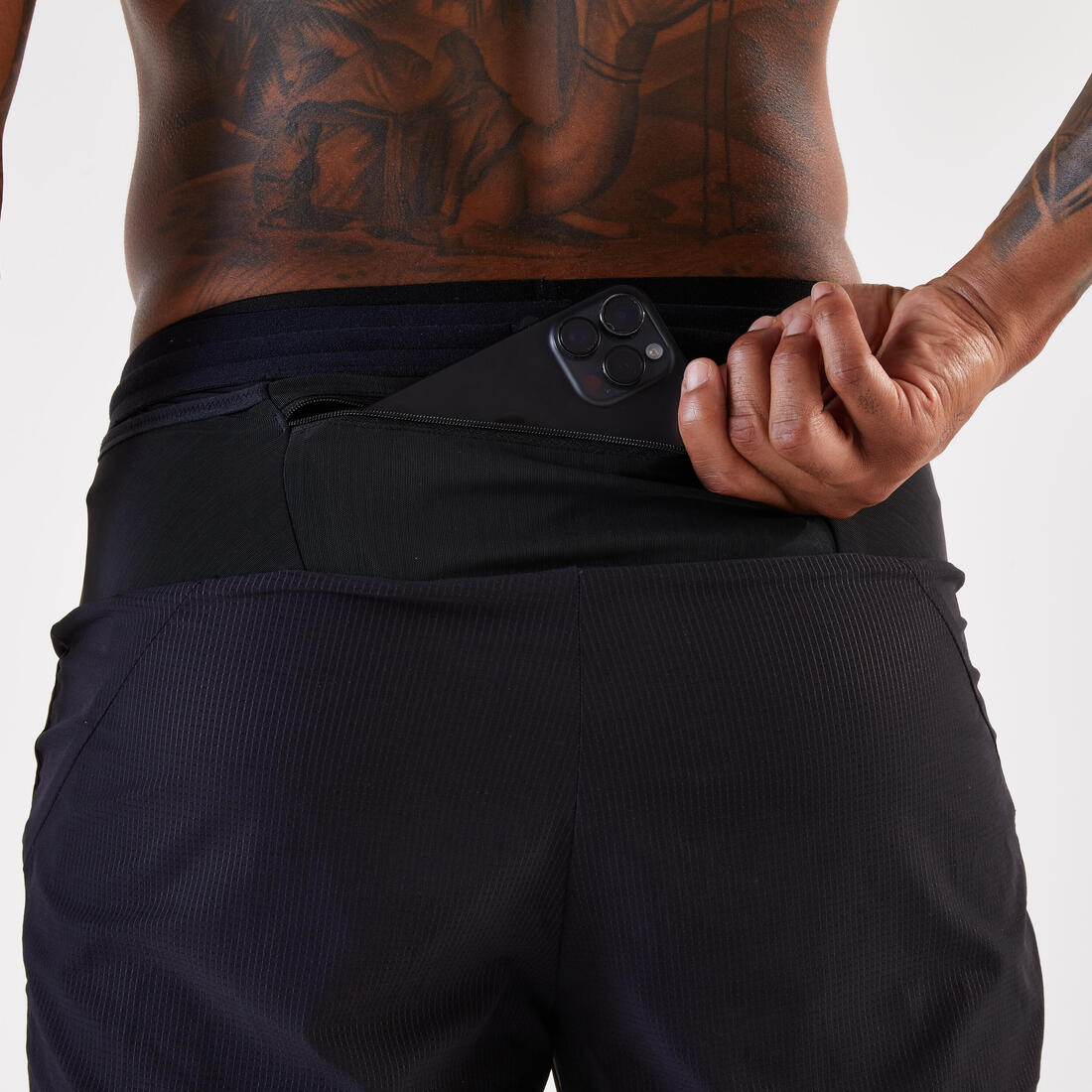 Short 2en1 de running trail longue distance homme - kiprun run ultra 900