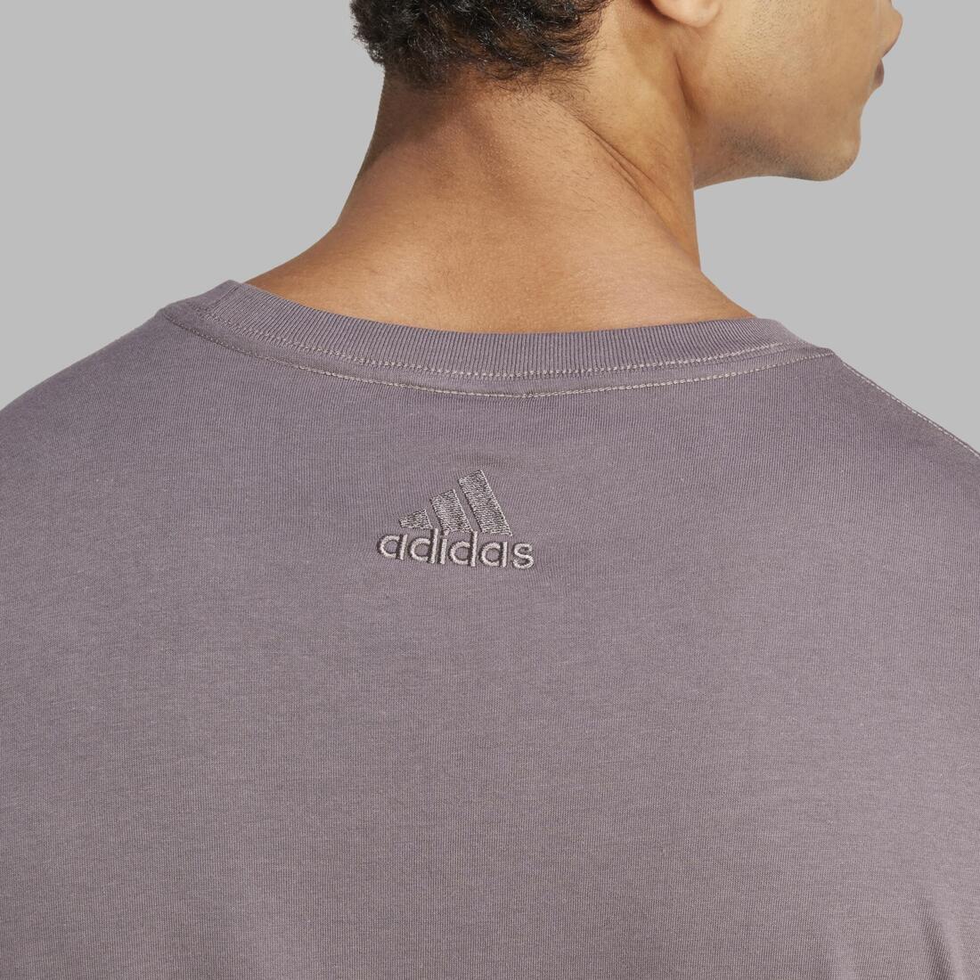 T-SHIRT DE FITNESS SOFT TRAINING ADIDAS HOMME GRIS