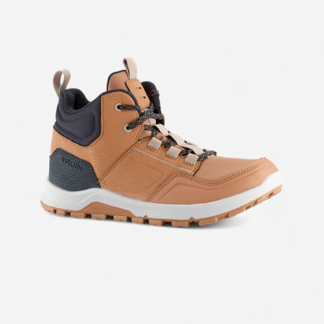 Chaussures de randonnée enfant - NH500 MID MARRON - 35 AU 38 – marron camel