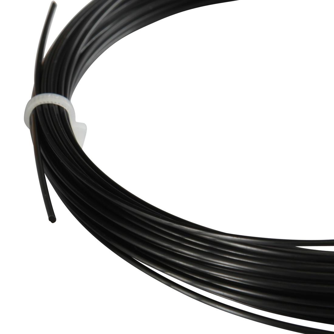 Cordage de tennis monofilament - Tecnifibre black code 1.24mm noir 12 m.