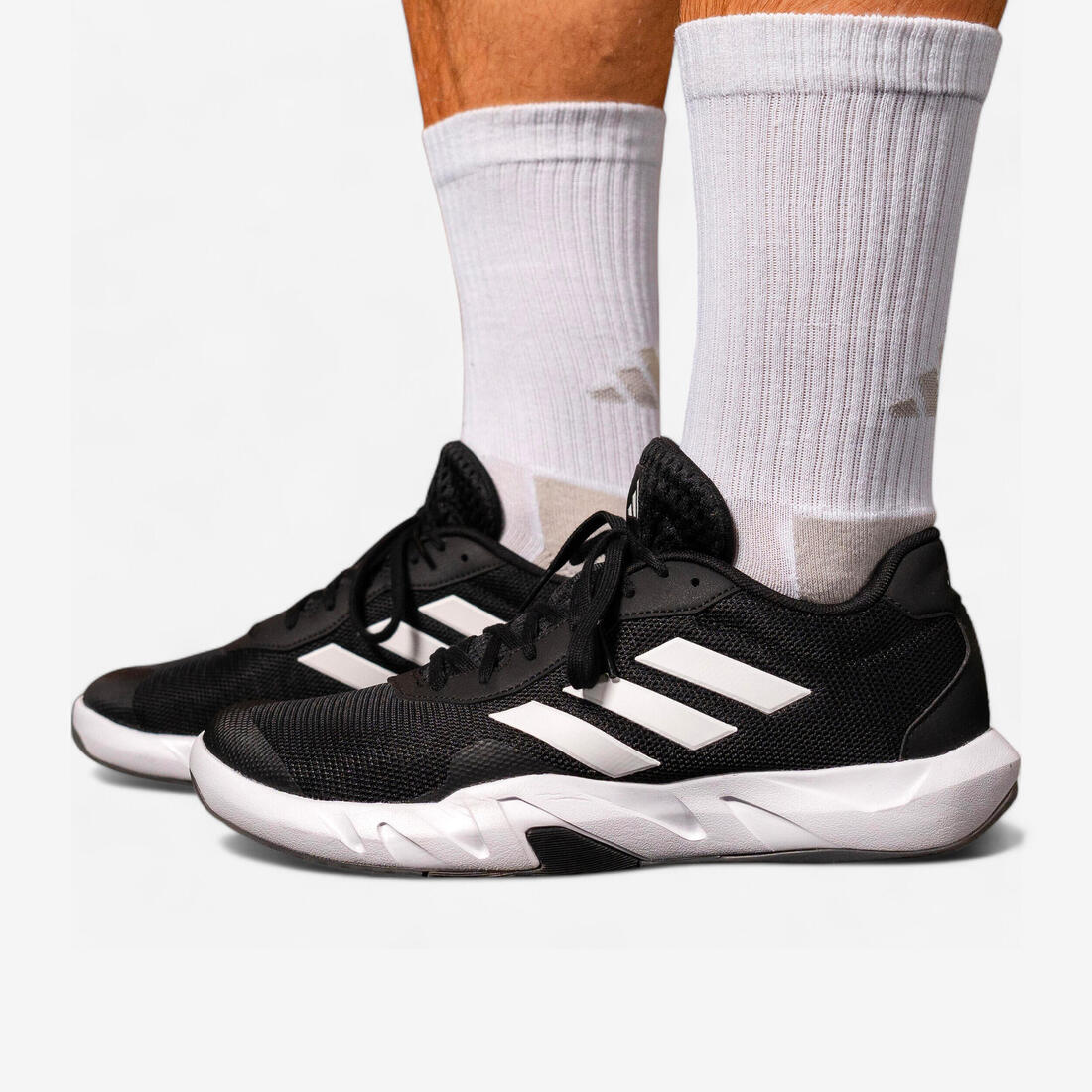Chaussure de fitness adidas amplimove homme - noir