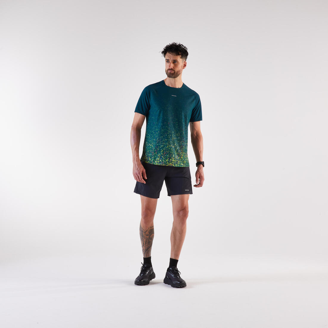 T-shirt de trail Homme, Kiprun Run 500