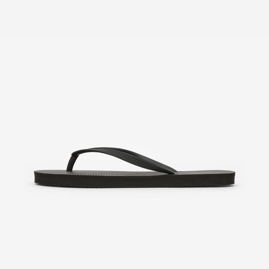Tongs femme, 100 noir