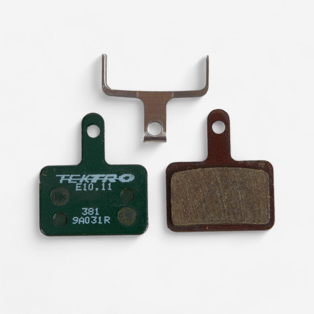 Plaquettes de frein a disque tektro e10.11 paire