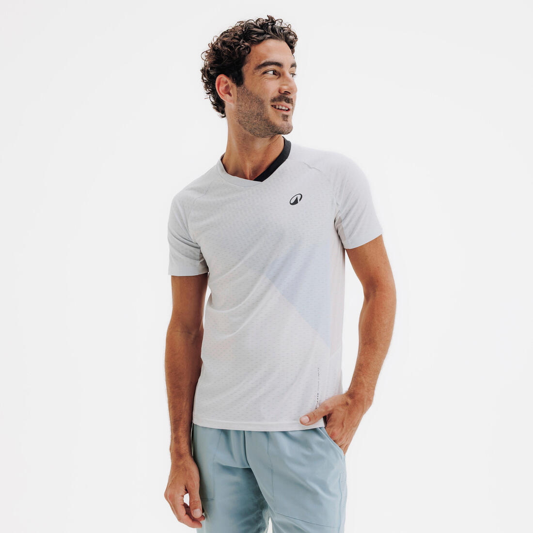 T-shirt de padel manches courtes technique Homme - 900