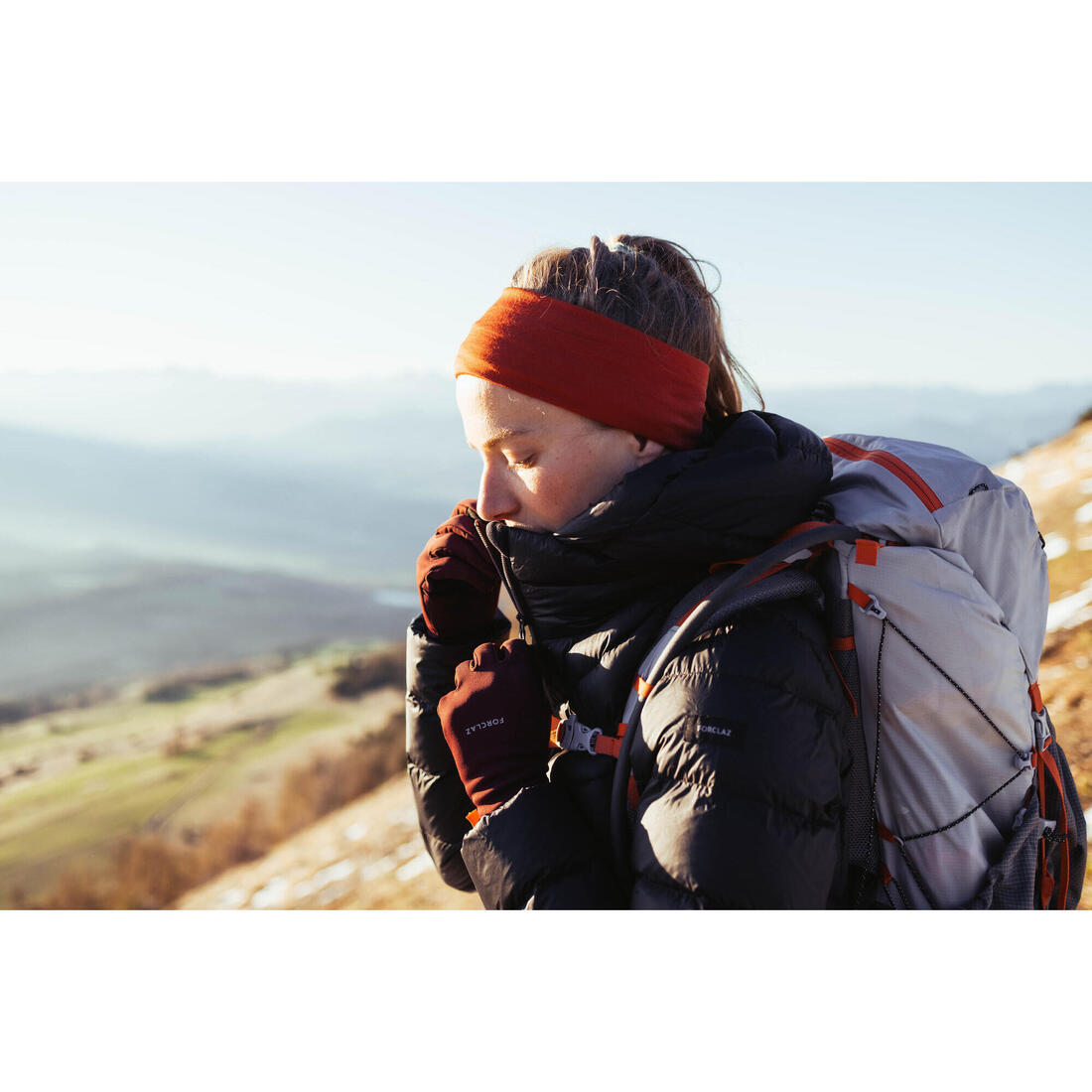 Gants tactiles et stretch de trekking adultes, MT500