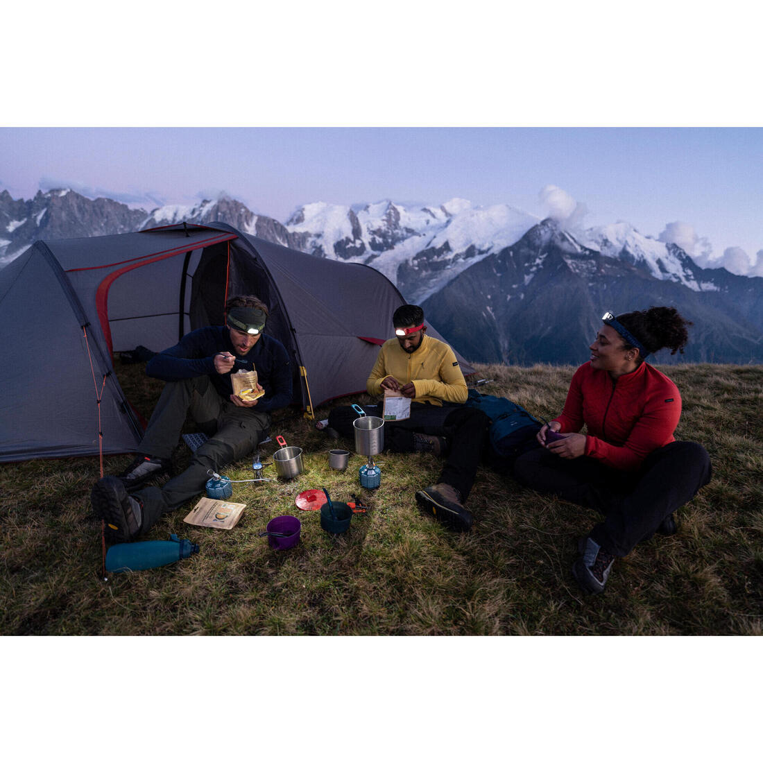Popote inox de trekking - 2 personnes - MT500