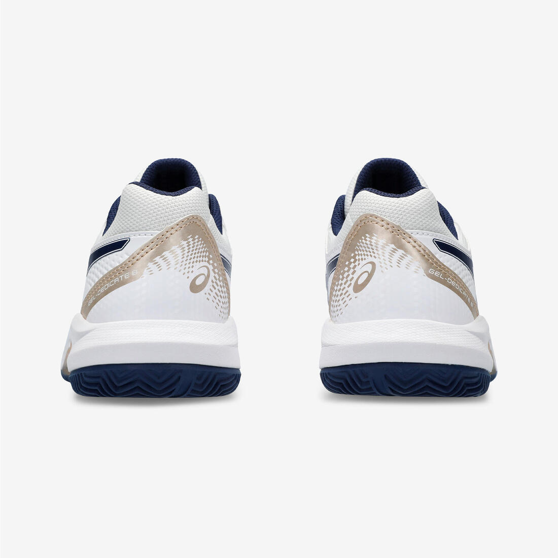 Chaussures de Tennis terre battue femme - Gel Dedicate 8 blanc