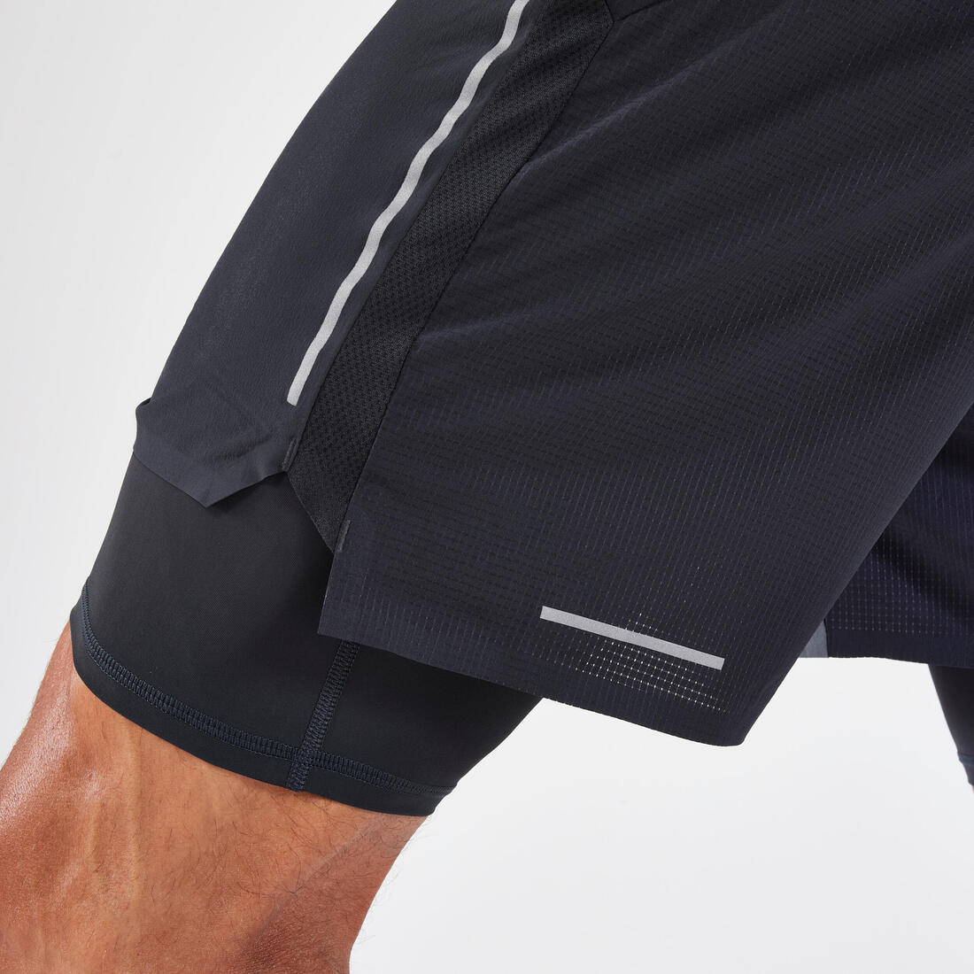 Short 2en1 de running trail longue distance homme - kiprun run ultra 900