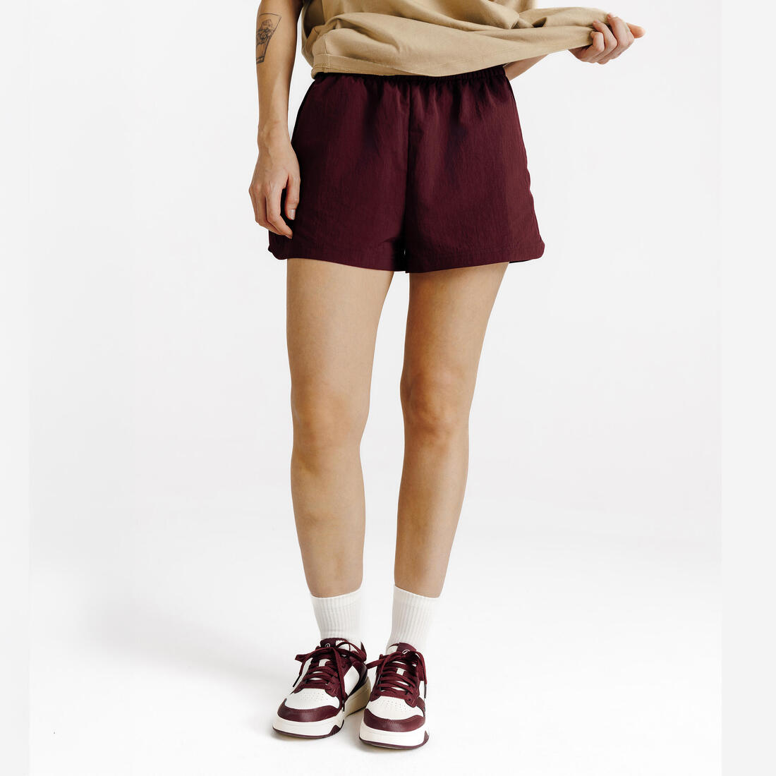 Short tissé femme, Elementals