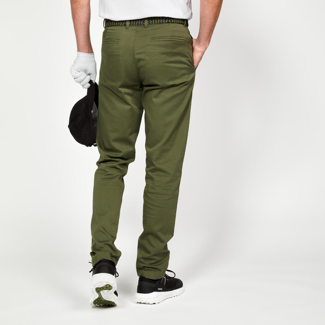 Pantalon de golf chino coton homme, MW500