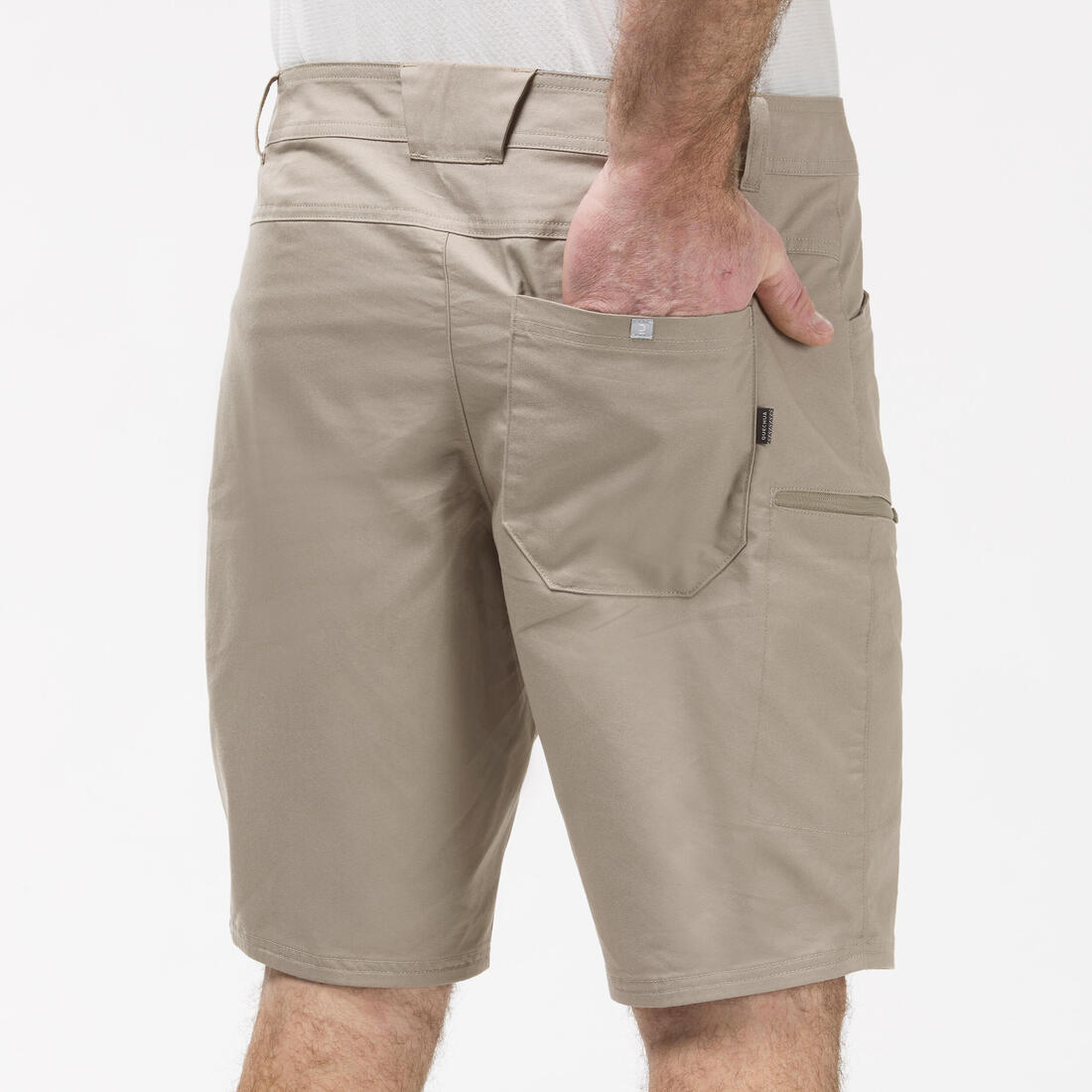 Short de randonnée homme, NH500 Regular