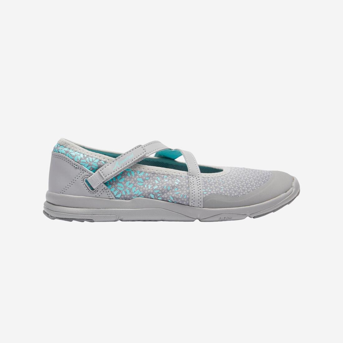 Ballerines marche urbaine femme PW 160 Br'easy – bleu lagon