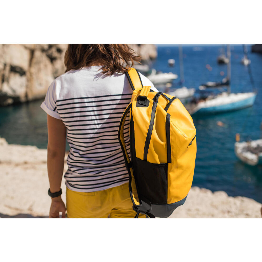 Sac à dos déperlant 25 litres Navy