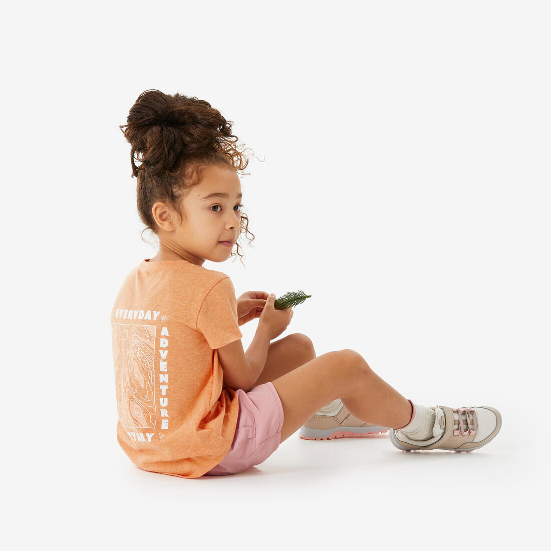 T-Shirt enfant MH100 vert - 2-6 ANS