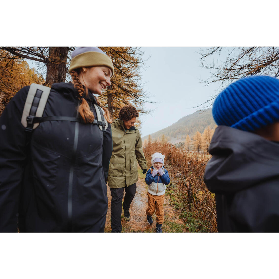 Veste imperméable de randonnée 2-6 ans enfant, MH500 kid
