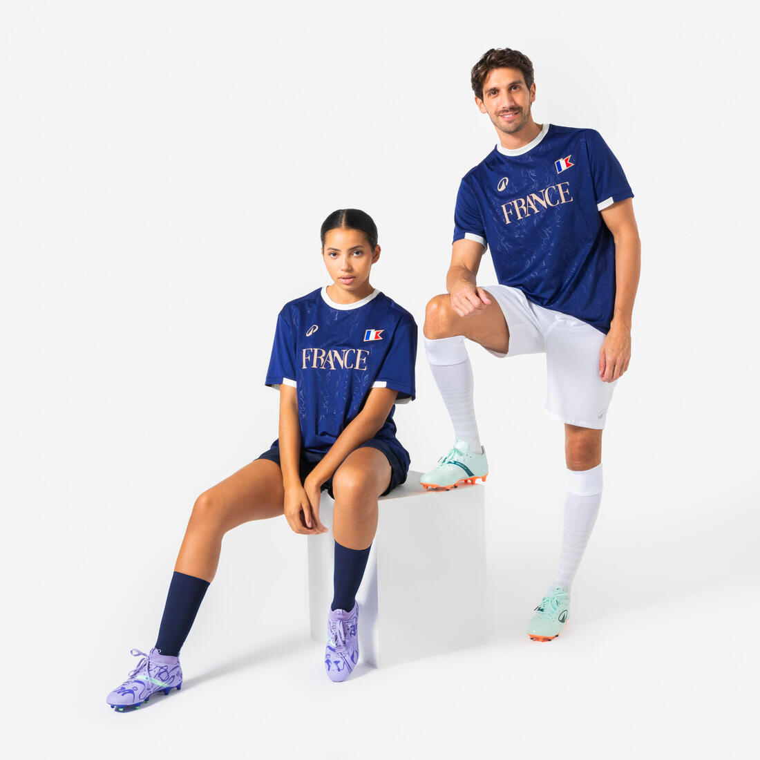 Maillot de foot supporter France adulte 2026