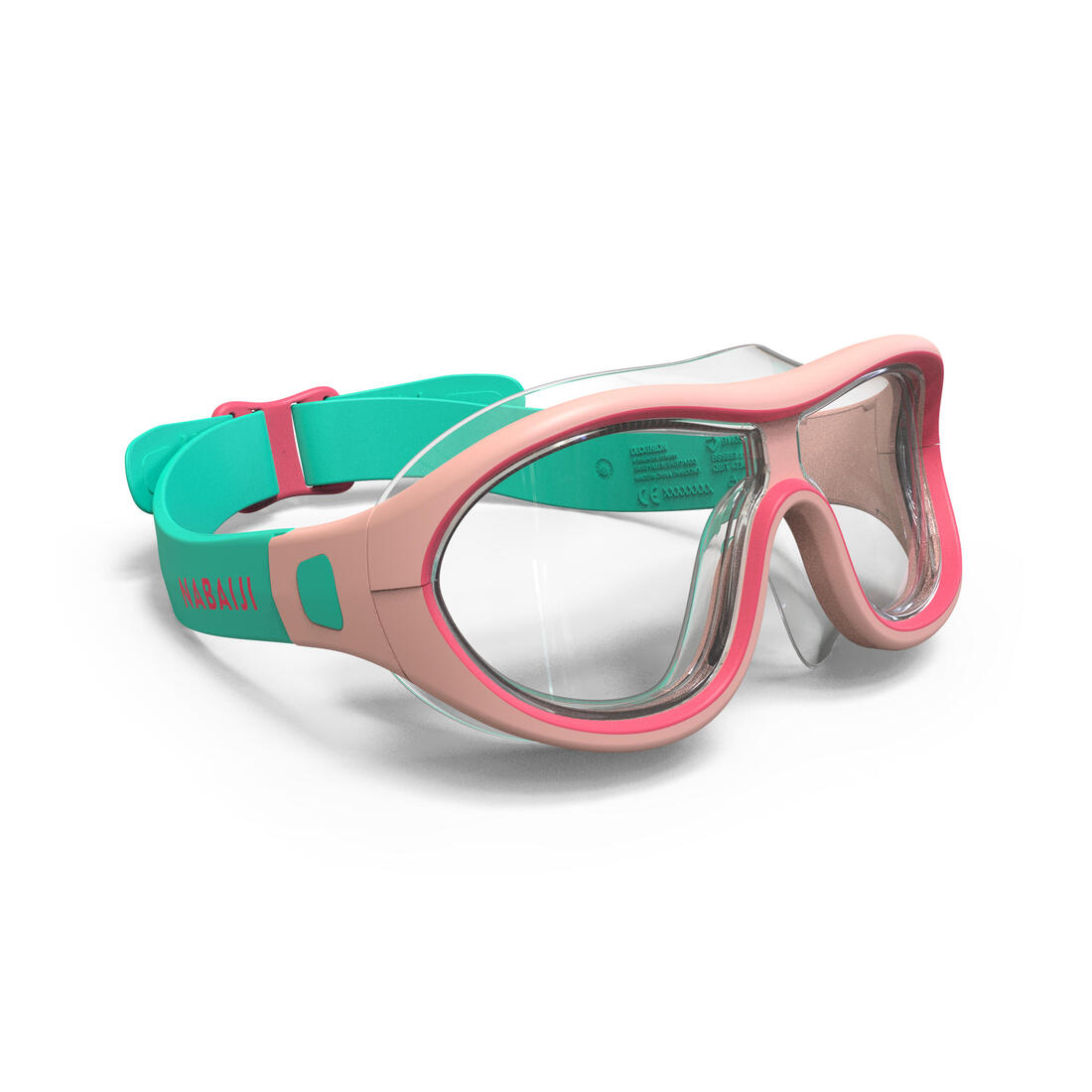 Masque De Piscine SWMDOW - Ecran Clair - Taille Junior – vert aquamarine