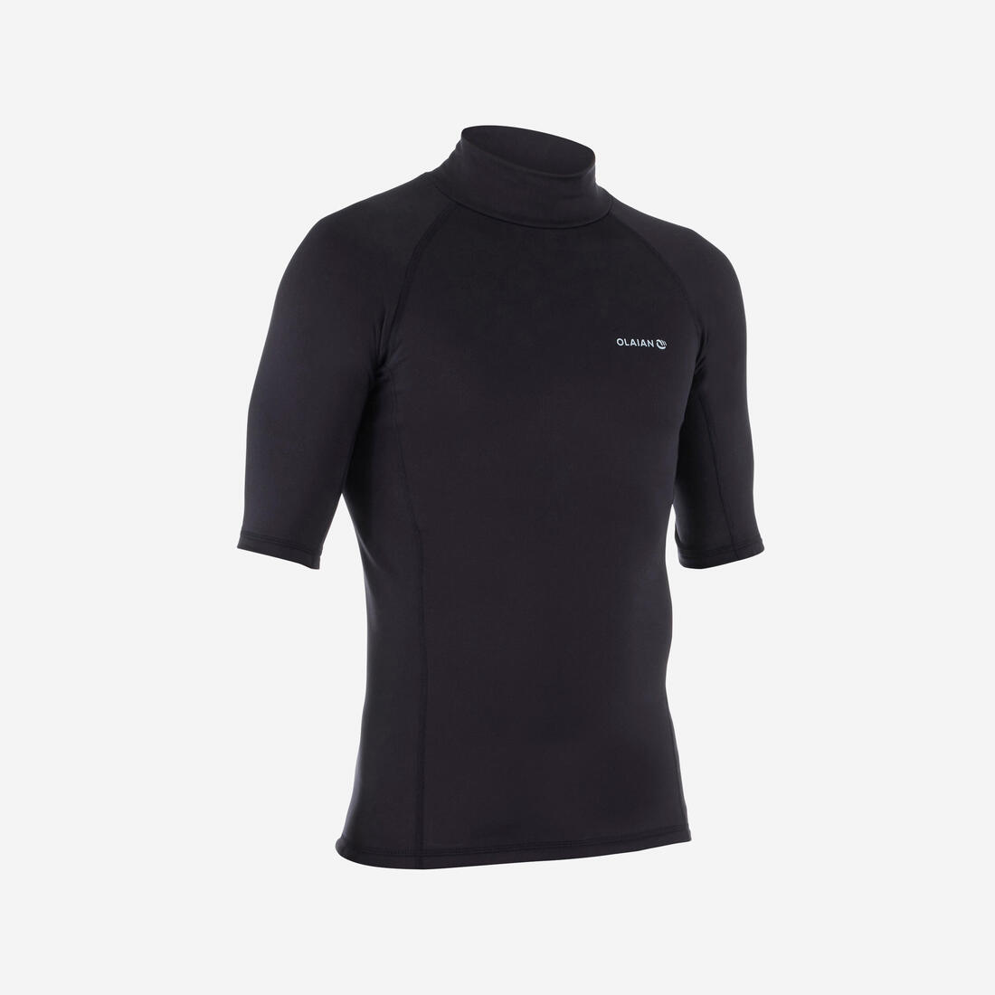 Top polaire surf 900 Homme manches courtes - Noir