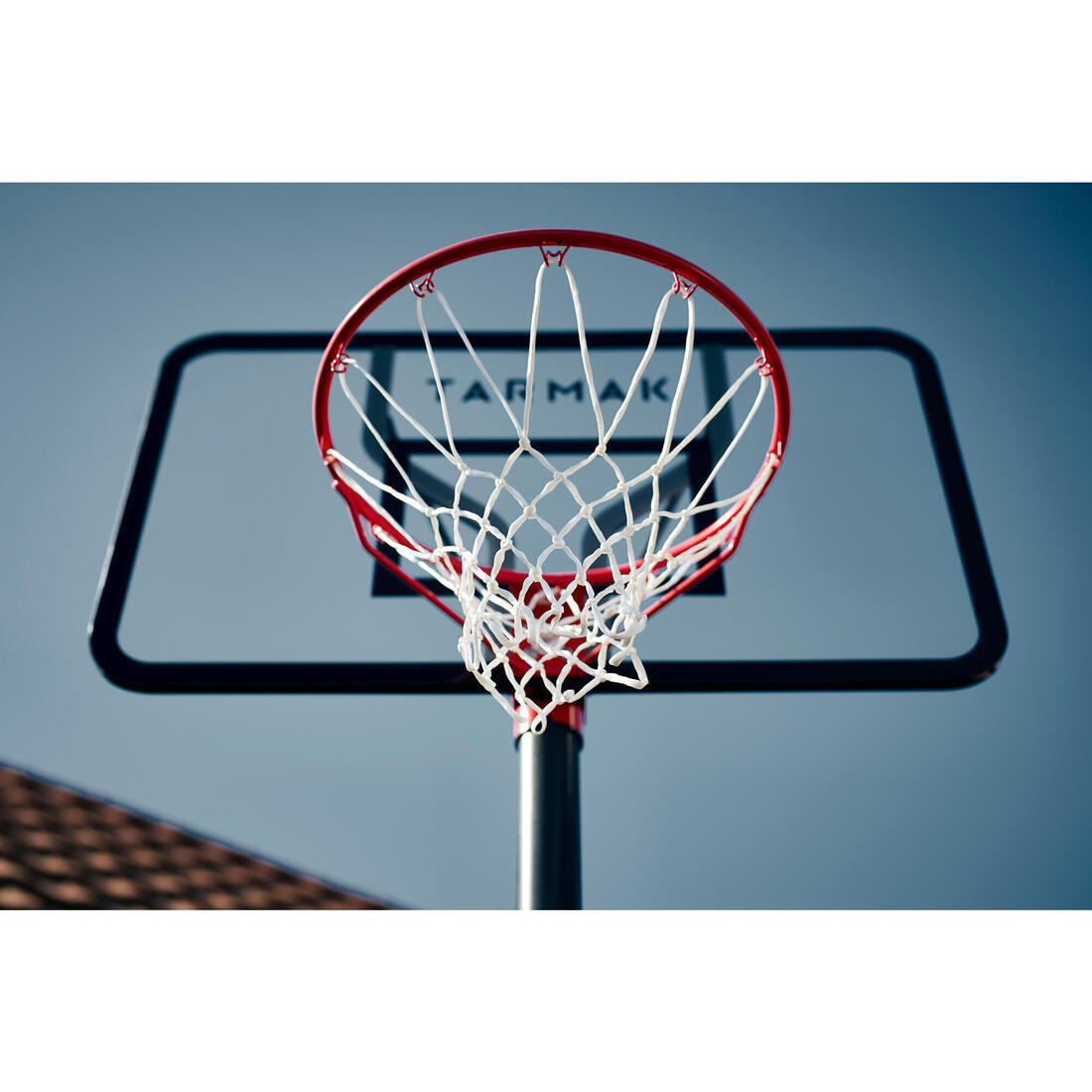 Panier de basket sur pied réglable de 2,20m à 3,05m - B100 Easy Polycarbonate