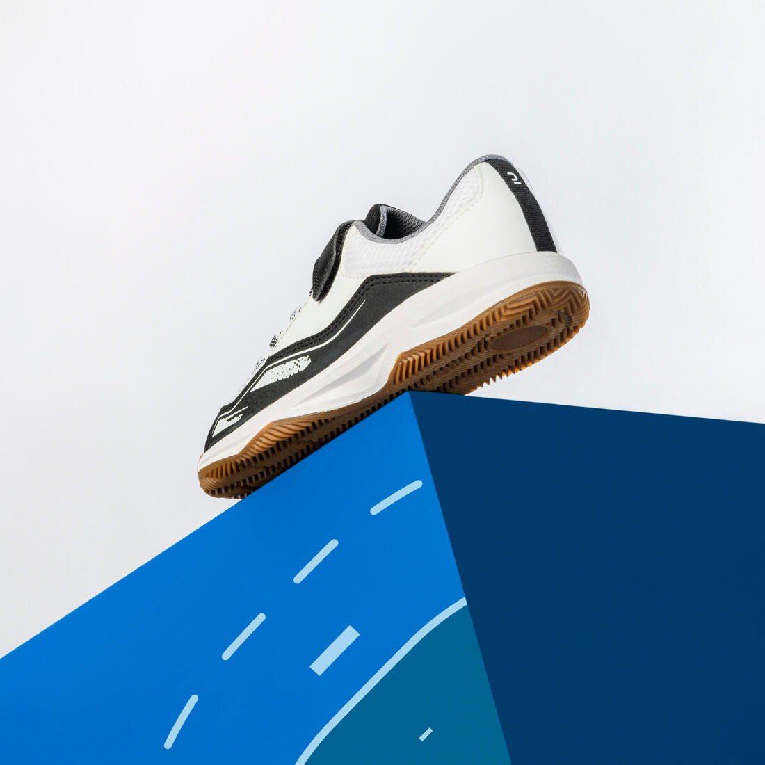 Chaussures de handball Enfant avec scratch - H100