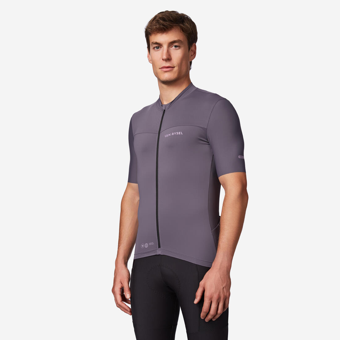 Maillot vélo route manches courtes été ajusté homme - EDR 2