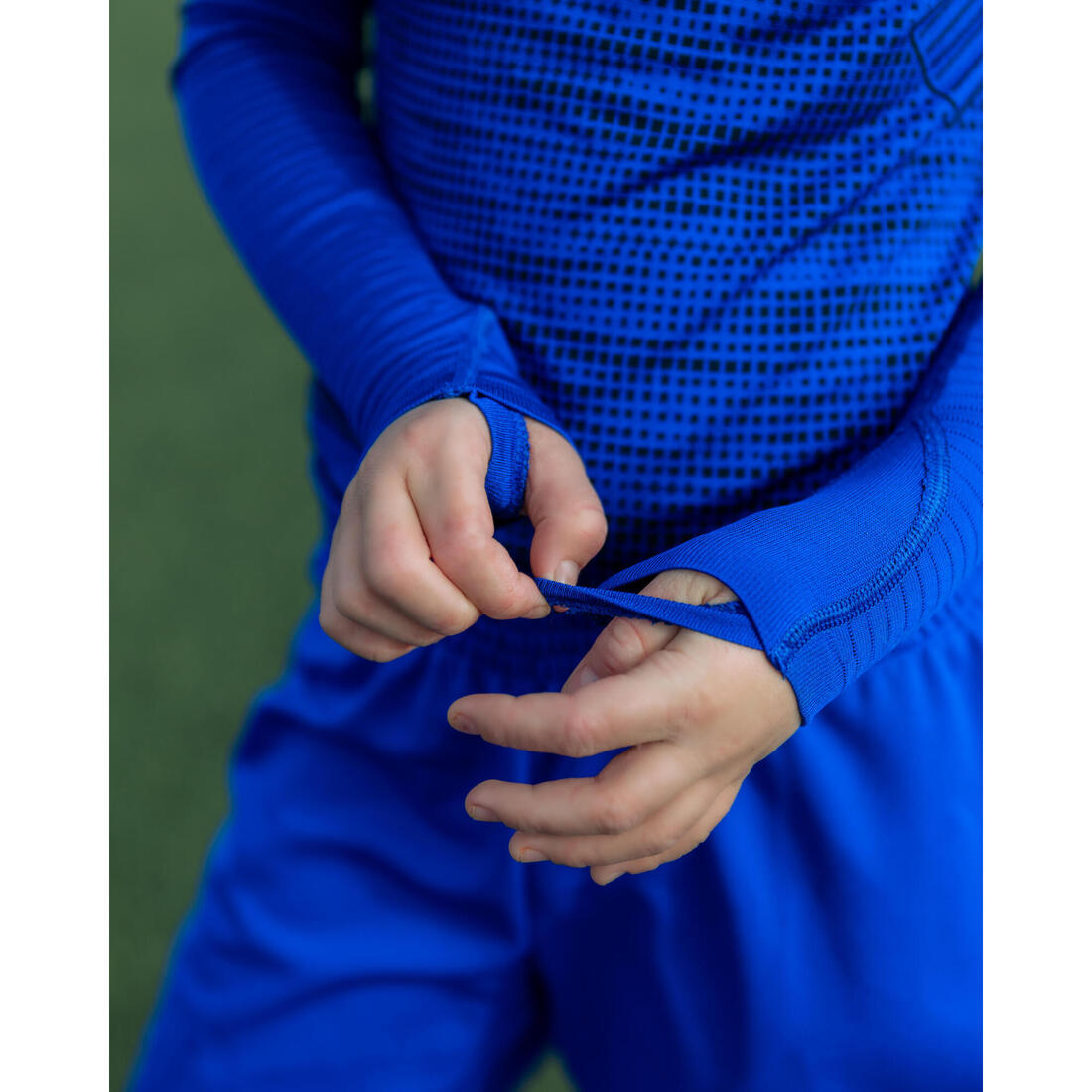 Sous-vetement thermique haut manches longues  enfant keepdry 500