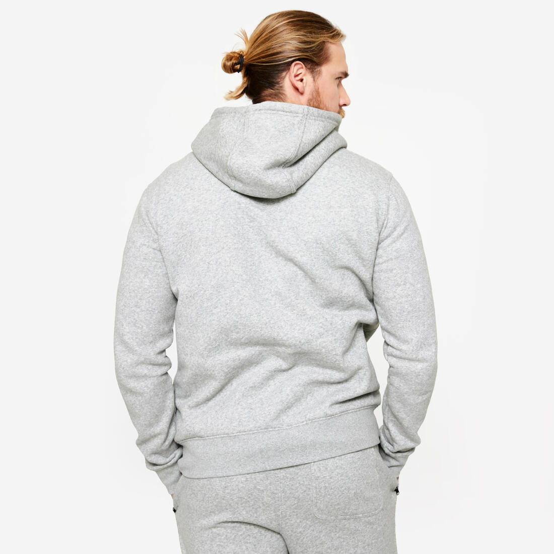 Sweat à capuche chaud en molleton homme