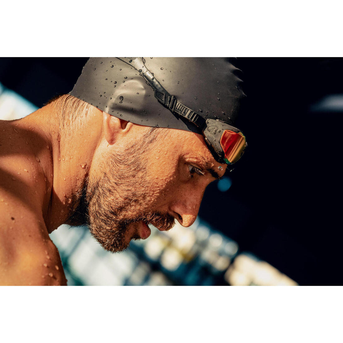 Lunettes de natation, Spirit noir miroir - Nouvel anti-buée