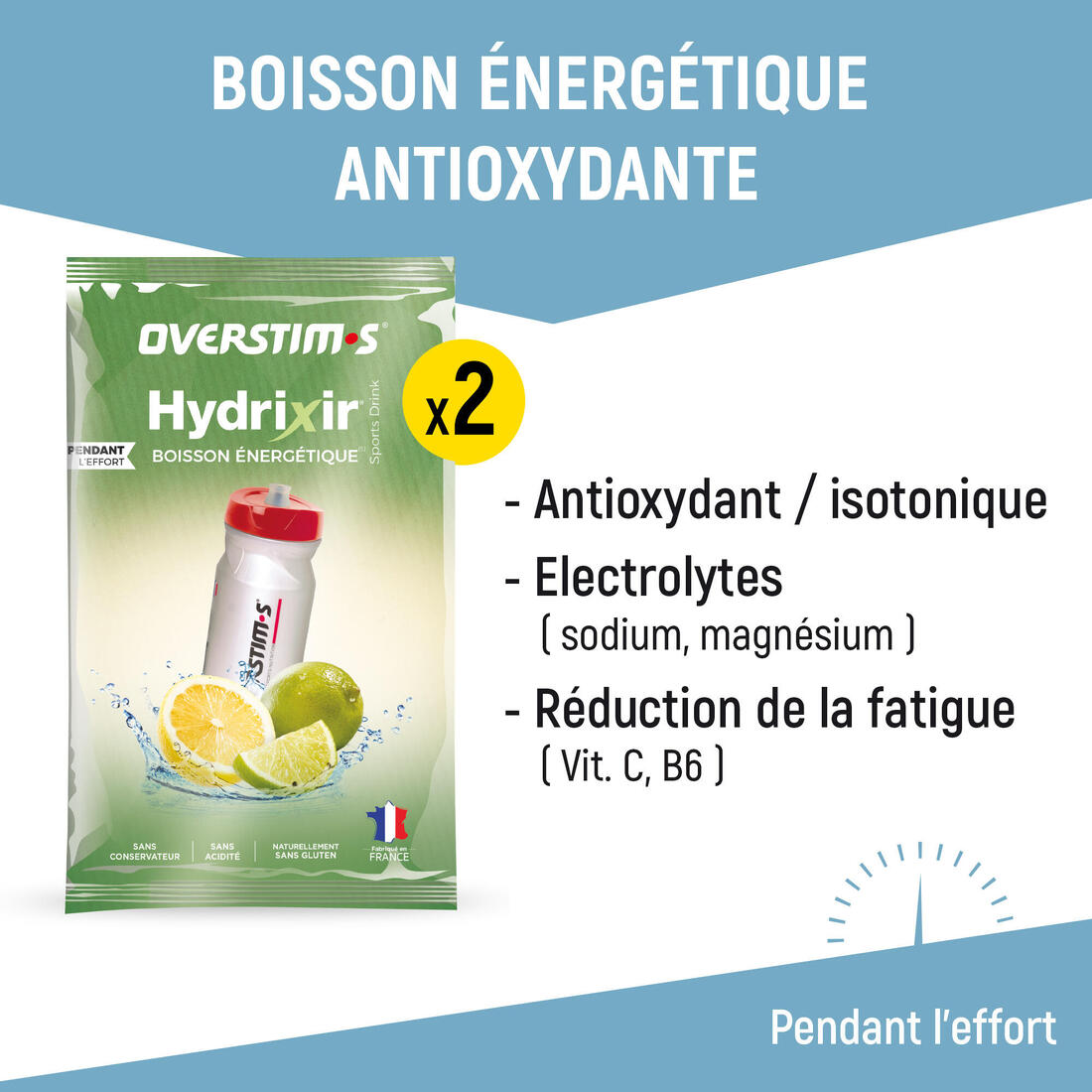 Overstims pack découverte nutrition sportive