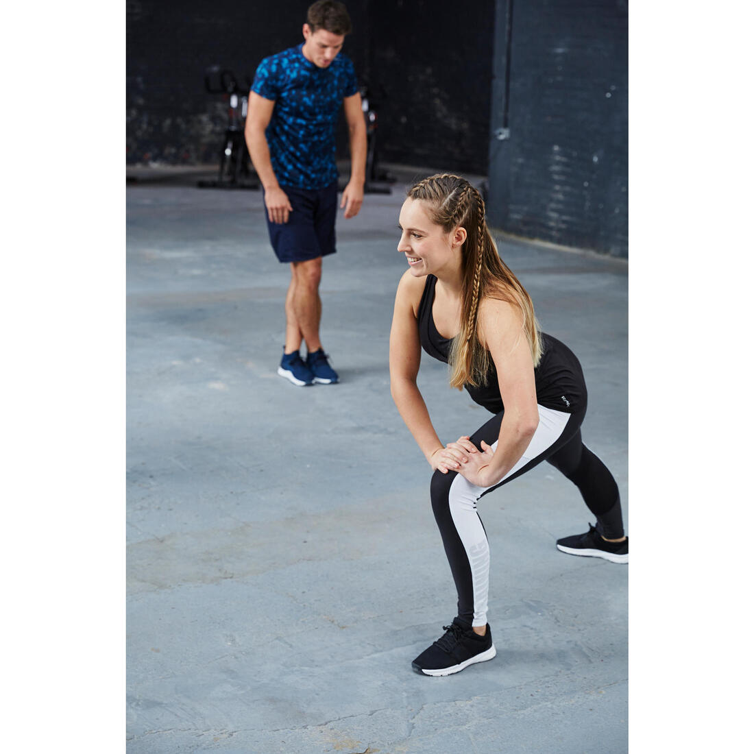 Chaussures de fitness 100 femme noir