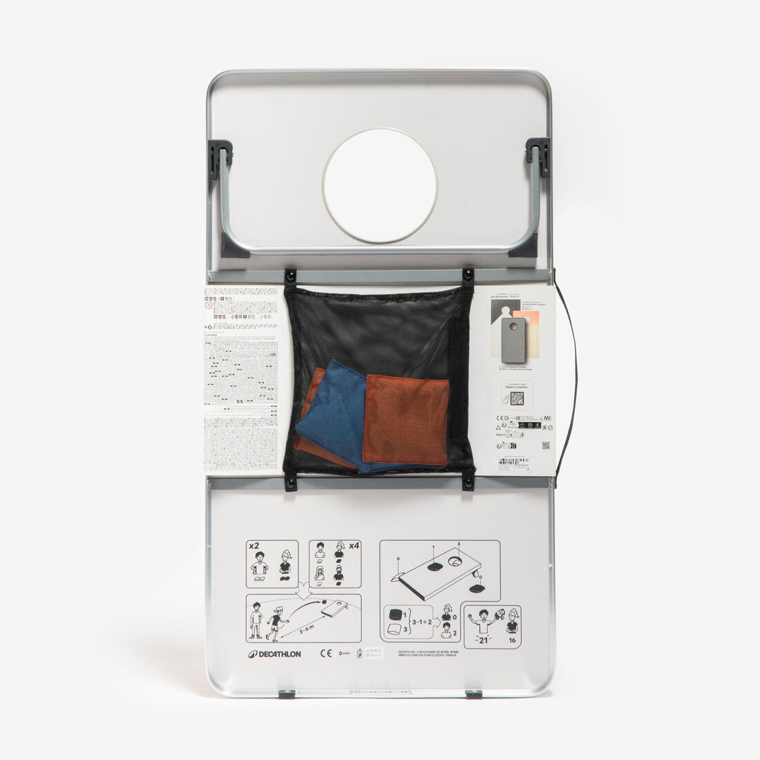 JEU DE CORNHOLE NOMADE PRET-A-JOUER