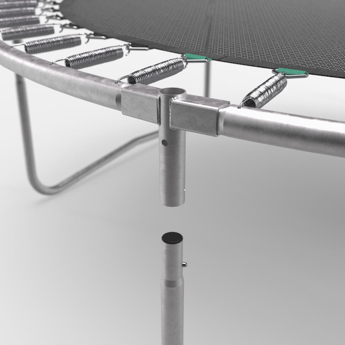Trampoline 240 avec filet de protection - montage sans outil