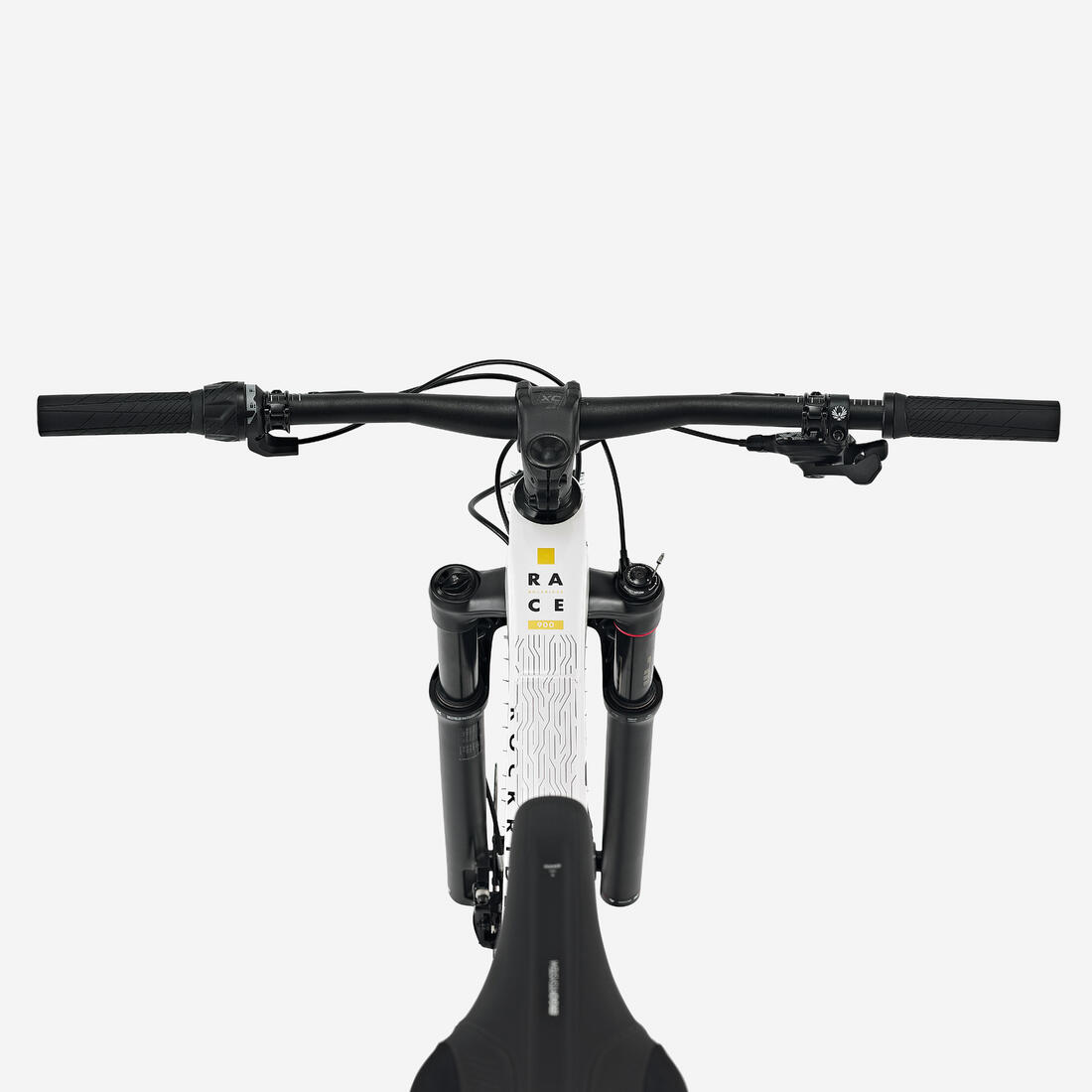 Vélo VTT semi-rigide XC cadre carbone RACE 900 NX, Blanc