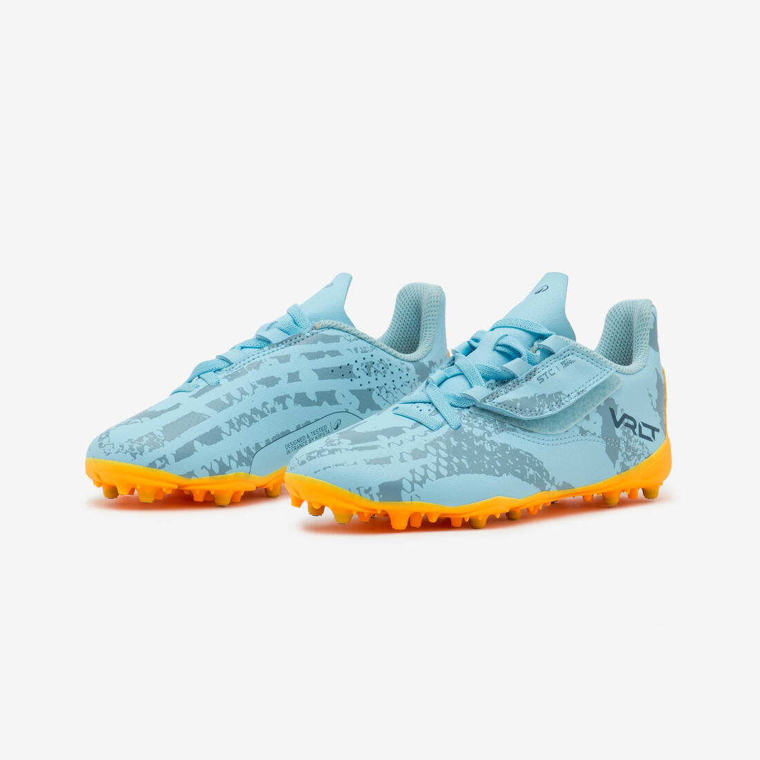 CHAUSSURES DE FOOTBALL ENFANT A SCRATCH VIRALTO I EASY MG/AG NEBULA