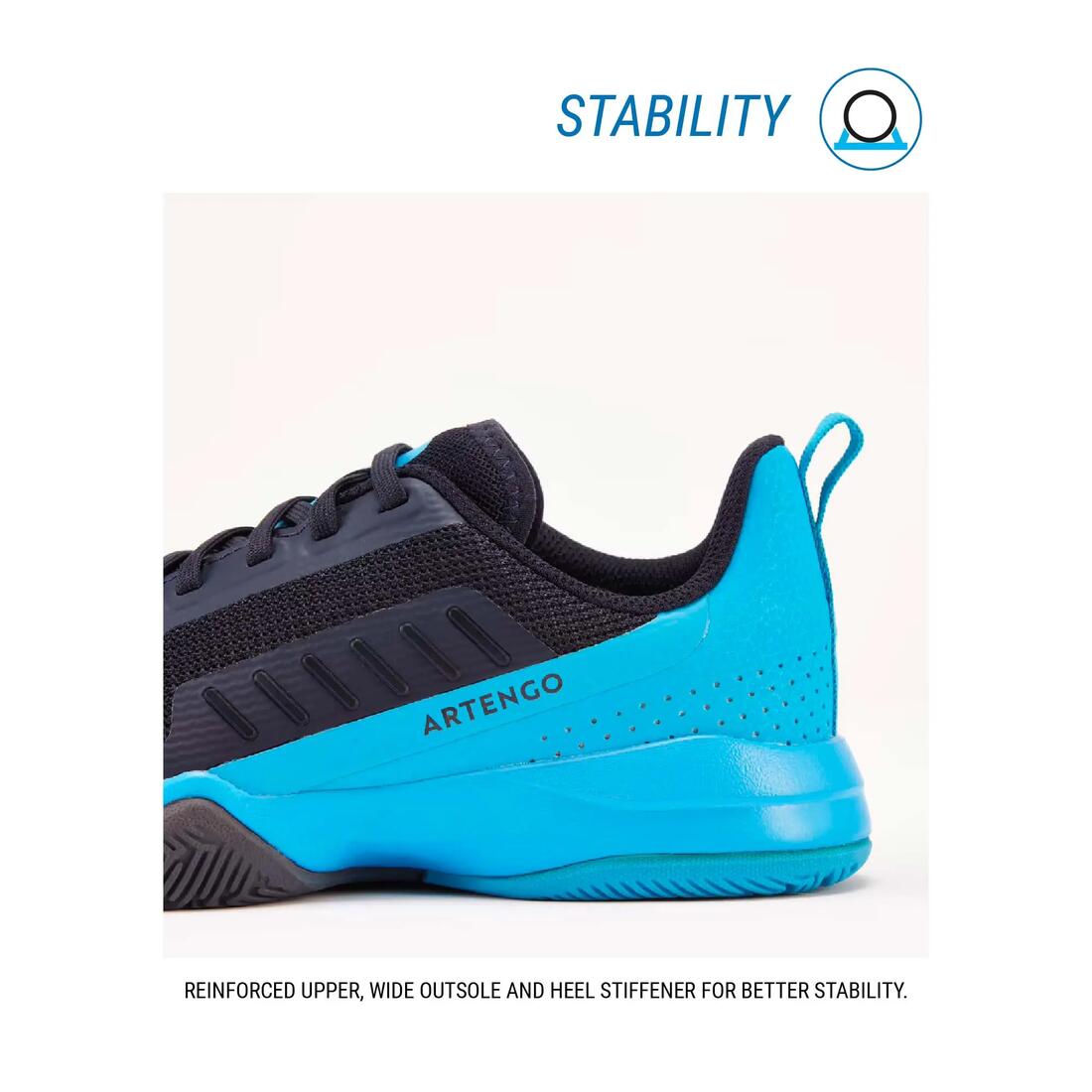 CHAUSSURES TENNIS ENFANT - TS500 FAST JR LACE SHINE