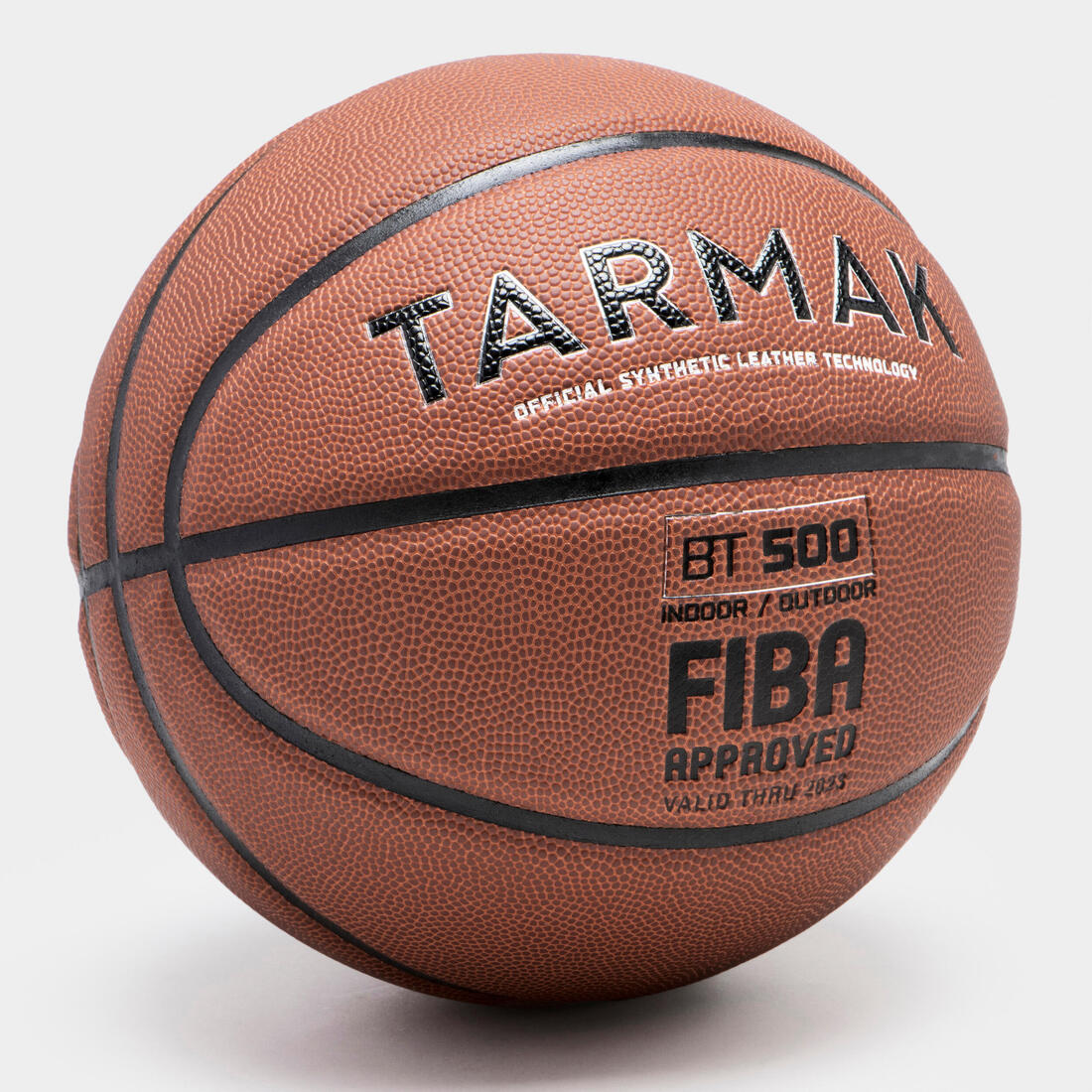 Ballon de basketball taille 7 - bt500 fiba