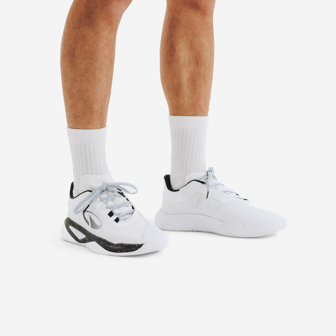 CHAUSSETTES DE TENNIS HAUTES RS 500 LOT DE 3