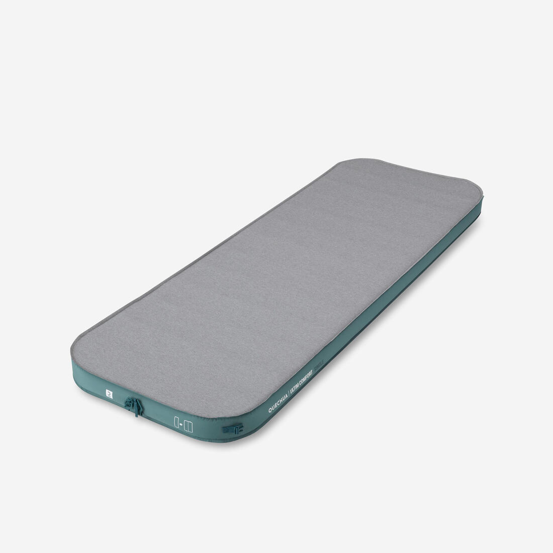 Matelas autogonflant de camping 1 personne, 200x70 cm, Ultim comfort gris