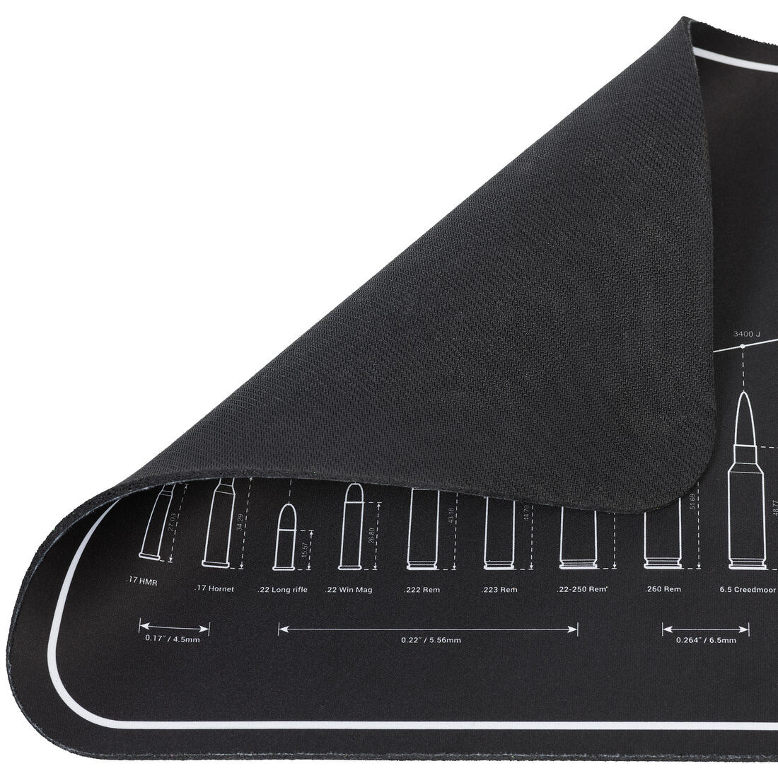 TAPIS DE NETTOYAGE POUR ARME 100 X 30 cm