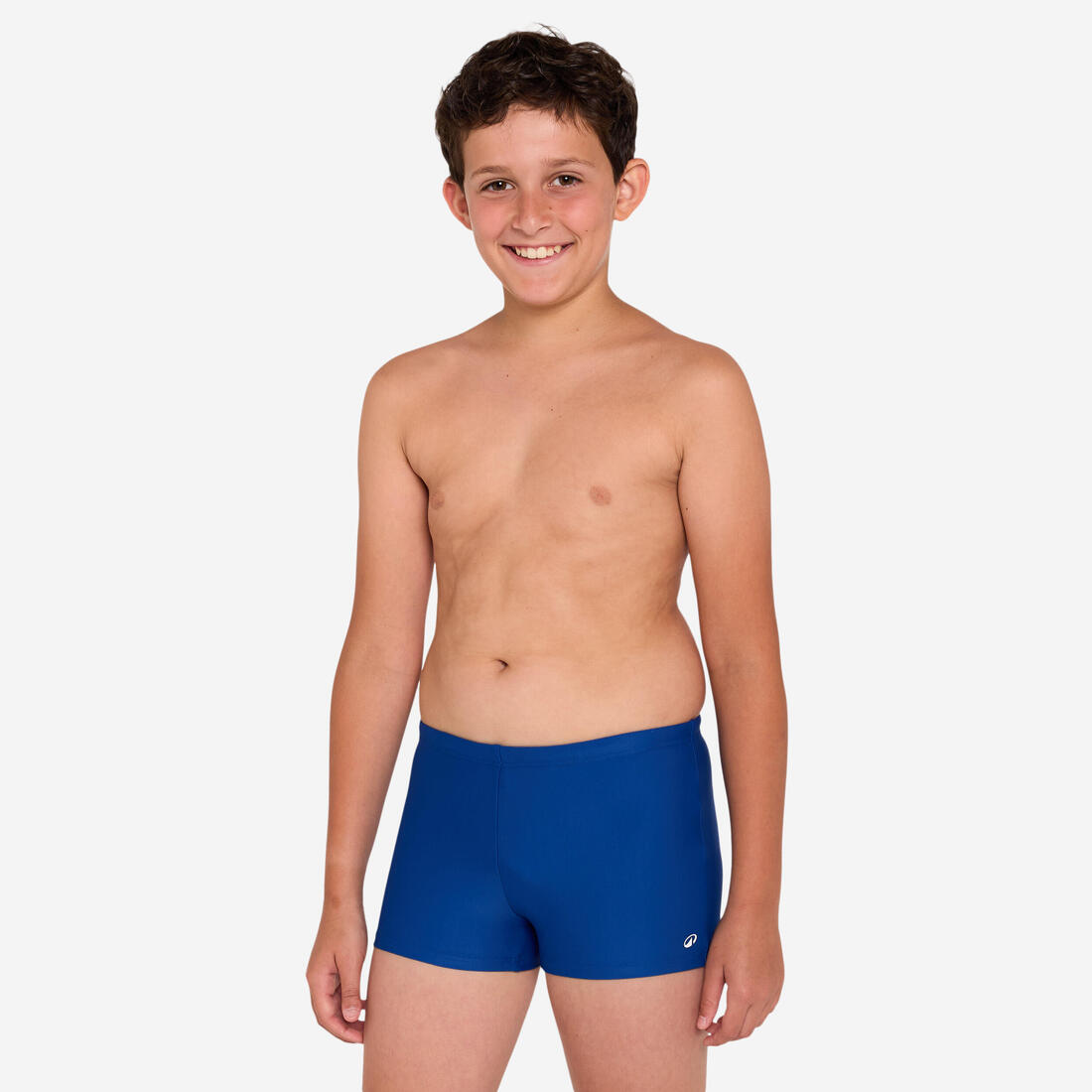 Maillot de bain natation garçon - boxer 100 basic - bleu