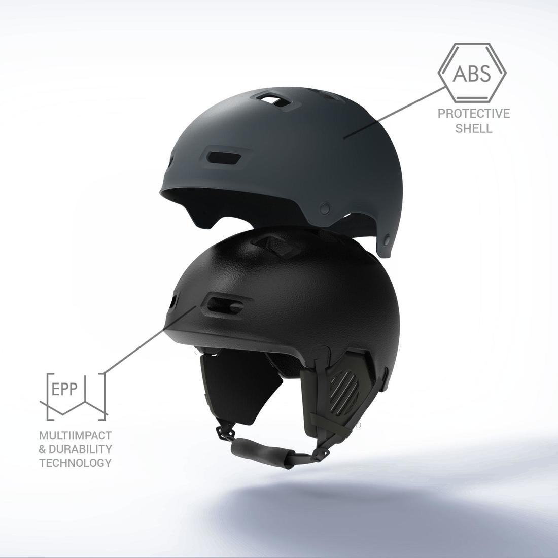 CASQUE DE KITE / WING KS 500 Jaune fluo