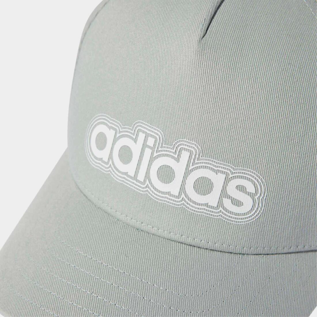 Casquette de fitness en coton, unisexe, grise