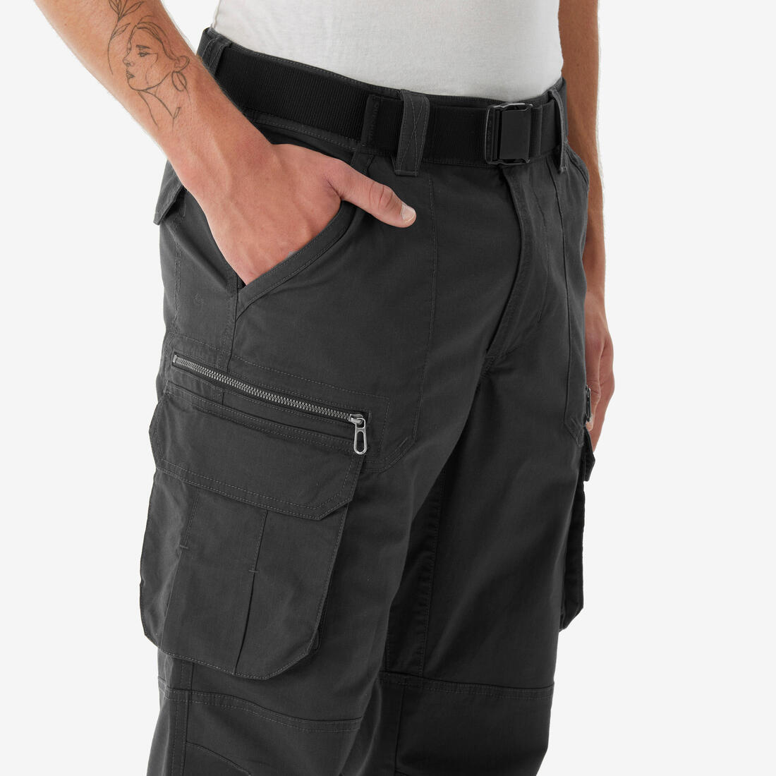 Pantalon de randonnée homme, NH500 Cargo